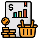 Free Canasta Dinero Informe Icon