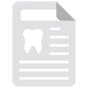 Free Informe Dental Informe De Dientes Diagnostico De Dientes Icono