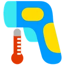 Free Infrarot Thermometer  Symbol