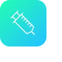 Free Injection Syringe Vaccine Icon