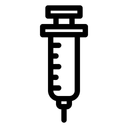 Free Injektion Impfstoff Medizin Symbol