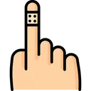 Free Injurd Finger  Icon