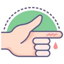 Free Injured Finger  Icon