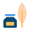 Free Education Ink And Quill Icon