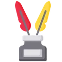 Free Ink  feather  Icon