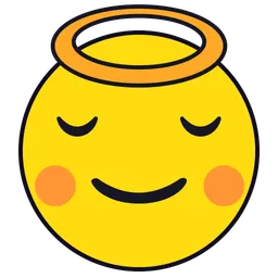 Free Innocent Emoji Icon