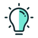 Free Innovation Light Bulb Icon