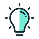 Free Innovation Light Bulb アイコン