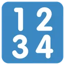 Free Input Numbers Numerical Icon