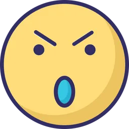 Free Inquiet Emoji Icône