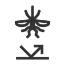 Free Insecticide Resistance Insect Fly Icon