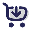 Free Insert To Cart Insert Trolley Icon