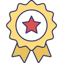 Free Insignia de estrella  Icono