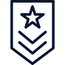 Free Insignia militar  Icono