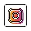 Free Instagram Social Media Connection Icon