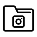 Free Instagram Ordner Instagram Ordner Symbol