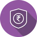 Free Insurance Indian Rupee Icon