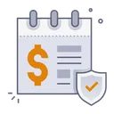 Free Insurance payment schedule  Icon