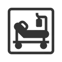 Free Intensivstation  Symbol