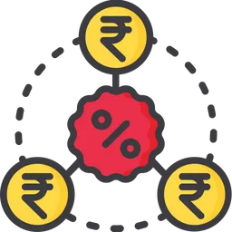 Free Interest rate  Icon