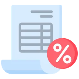Free Interest Rate  Icon