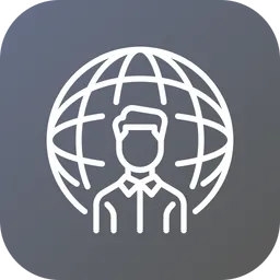 Free International Client  Icon