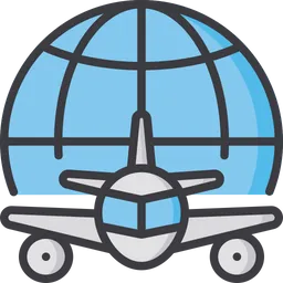Free International flight  Icon