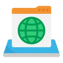 Free Internet Website Globe Icon