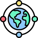 Free Network Worldwide Global Icon