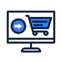 Free Internet Shopping  Icon