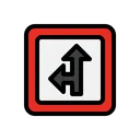 Free Arrow Location Navigation Road Sign Icon
