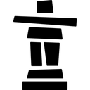 Free Inukshuk Kanada Berg Symbol