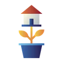 Free Immobilien Grundstuck Haus Symbol