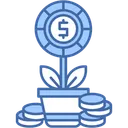 Free Investimento Crescimento Retornos Ícone