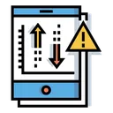 Free Investimento De Risco Aviso Grafico Ícone