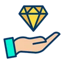 Free Diamond Diamond Investment Invest Icon
