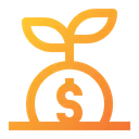 Free Investment Growth Saving Icon