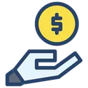 Free Money Businessman Project Icon