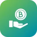 Free Investment in bitcoin  Icon