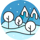 Free Invierno Nieve Frio Icono