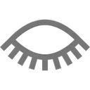 Free Invisible Disable Eye Icon