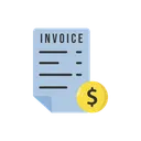 Free Invoice  Icon