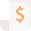 Free Invoice Document Receipt Icon