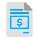 Free Invoice Bill Receipt Icon