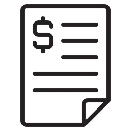 Free Invoice  Icon