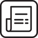 Free Invoices Document Business Icon