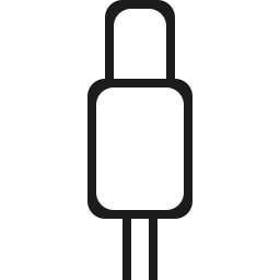 Free Iphone Charging Pin  Icon