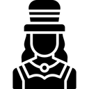 Free Irish Woman  Icon