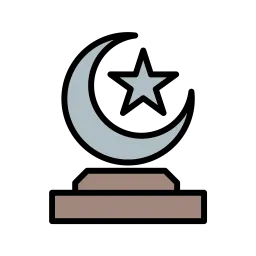 Moon Star Svg Png Icon Free Download - Transparent Islam Crescent