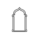 Free Islamic Window  Icon